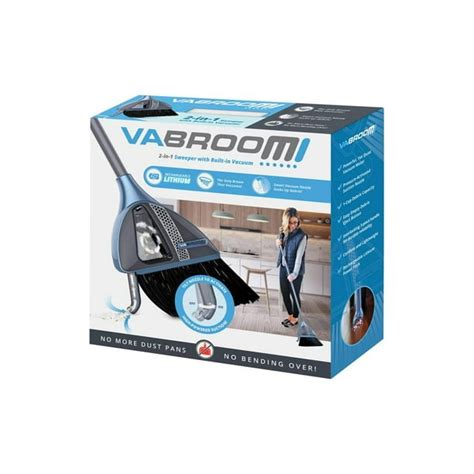 As Seen On TV the VaBroom - The Powerful 2-in-1 broom with built-in vacuum - Walmart.com ...