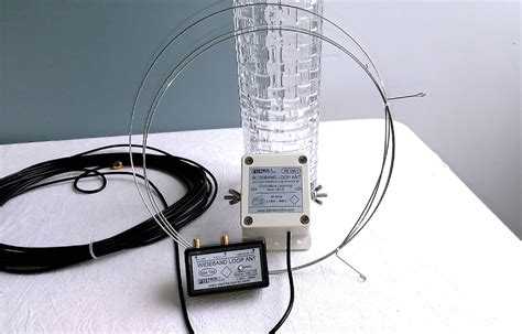 Wideband Active Small Loop Antenna | Active Antenna for SDR SWL | Limited Space Antenna ...