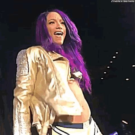 Sasha Banks WWERaw Wrestling Entrance GIF ...