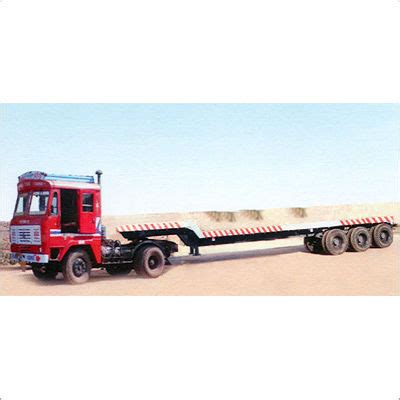 Semi Low Bed Trailer - Semi Low Bed Trailer Exporter, Manufacturer & Supplier, Ahmedabad, India