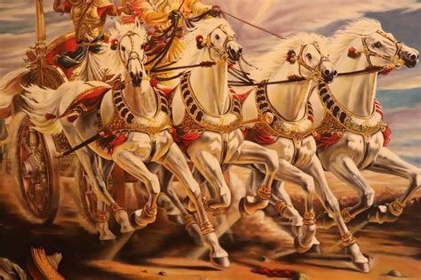 Mahabharata oil painting Painting by Sebastian Joseph | Saatchi Art