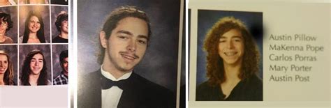 Post Malone Before Famous: High School Yearbook Photos : r/BeforeFamous