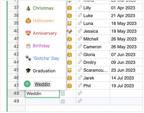 Gift Planning and Budgeting Template | Grist Spreadsheets