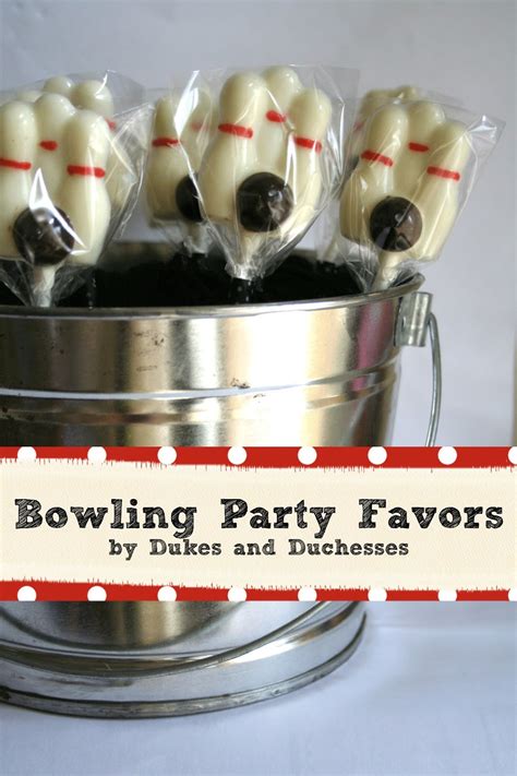 A Bowling Party :: Bowling Party Favors - Dukes and Duchesses