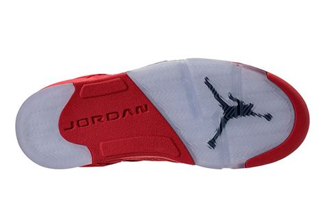 Air Jordan 5 (Red Suede) - Sneaker Freaker