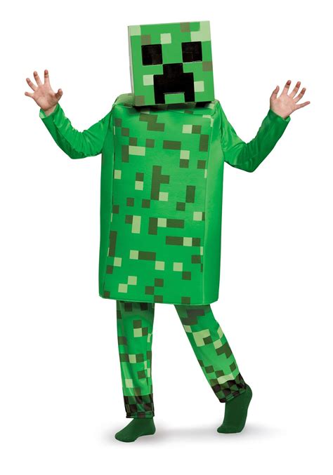 Mewarnai Gambar Minecraft Creeper Costume - IMAGESEE