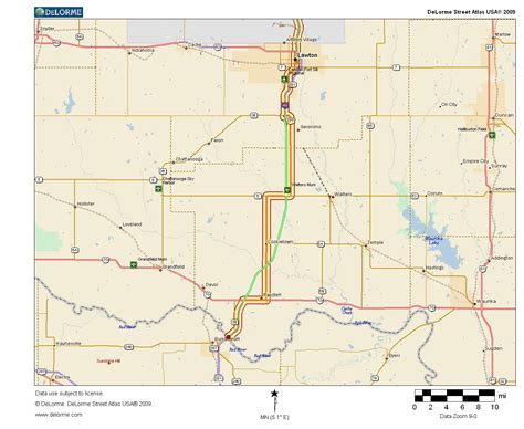 Oklahoma Highways - Original Oklahoma Route 8