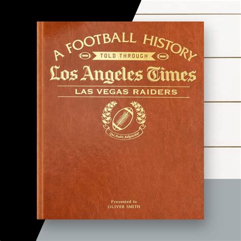 Signature Gifts Personalized Football History Book Review