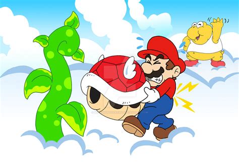 Super Mario RPG - Mario's Lazy Shell by BenjaminTDickens on DeviantArt