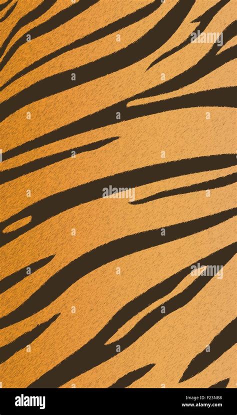 Vector illustration of bengal tiger stripe pattern Stock Vector Image ...