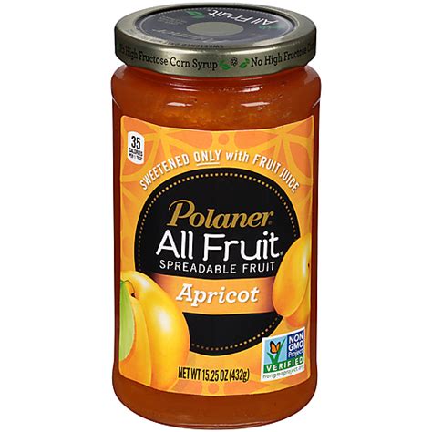 Polaner All Fruit Apricot Fruit Spread | Peanut Butter, Jelly & Spreads | Foodtown