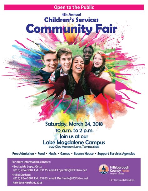 11.29.17 CS-Community Fair flyer - Community (002) - Early Learning Coalition of Hillsborough County