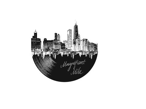 Chicago Sticker design on Behance