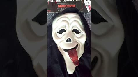 Scary Movie Ghost Face wazzup mask review. - YouTube