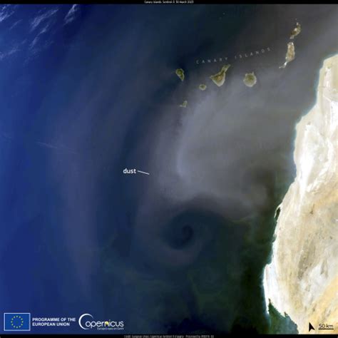 Canary Islands hit by heatwave and Saharan dust storm in March 2023 ...