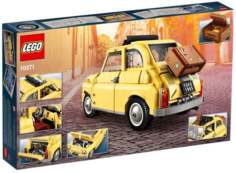 LEGO Creator Expert Fiat 500 Modular Vehicle Official Images - Toys N Bricks