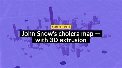 Masters series: Recreating John Snow's cholera map | The Flourish blog | Flourish | Data ...