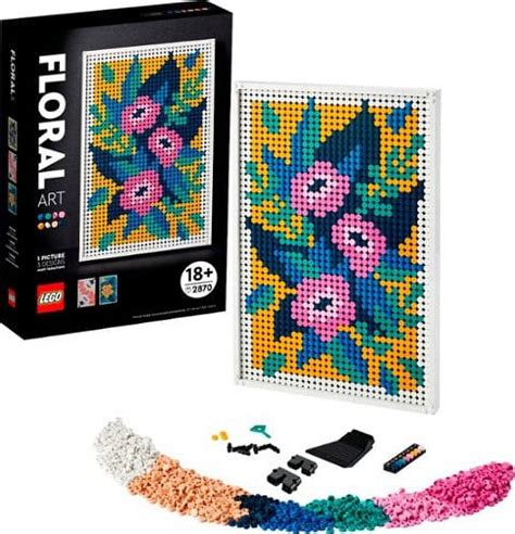 Lego Art Flower Picture 31207 - Walmart.com