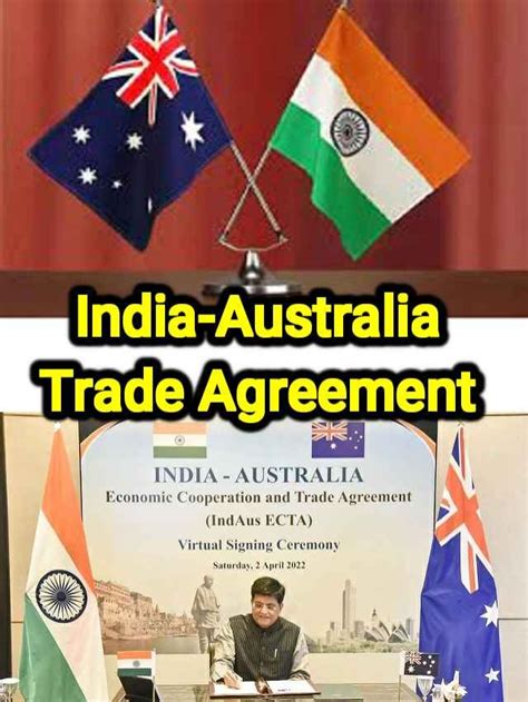 Economic Cooperation and Trade Agreement between India and Australia ...