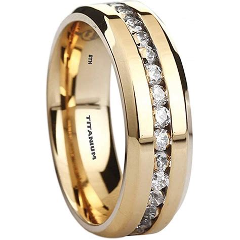 Silver And Gold Wedding Ring Mens - zadultdesign