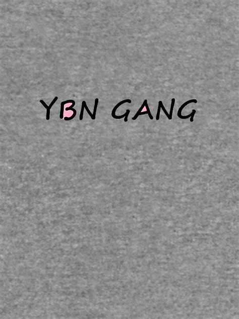 "YBN GANG" Lightweight Sweatshirt by linobart12 | Redbubble