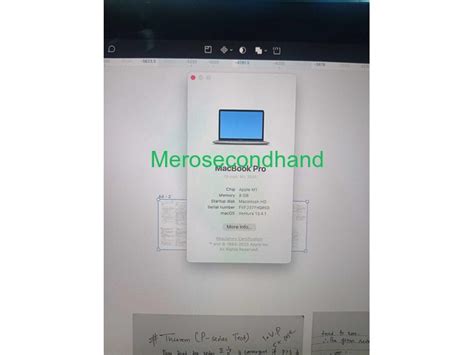 Macbook pro-M1 chip-13 inch-8/256 Kathmandu | Merosecondhand.com - Free ...