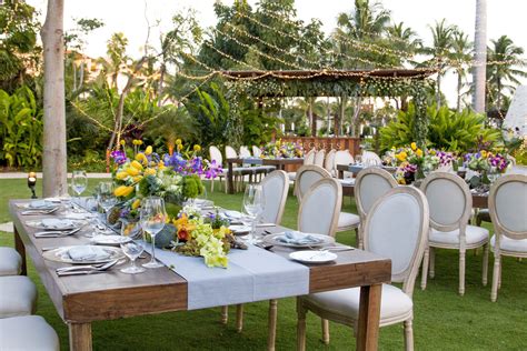 Customize the perfect garden reception with us here at Secrets Akumal ...