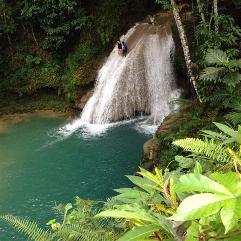 Blue Hole - Secret Falls, Jamaica | Adventure travel, Blue hole, Adventure