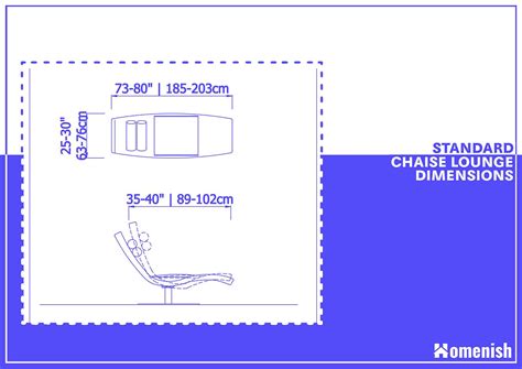 What Are the Chaise Lounge Dimensions? (5 Drawings Included) - Homenish