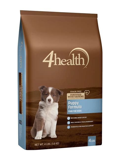 4health Grain Free Puppy Formula Chicken Flavor Dry Dog Food, 4 lbs - Walmart.com