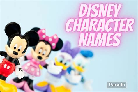 250 Disney Character Names (List from A-Z) - Parade