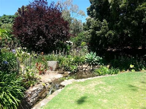 The pond at Carrick Hill is a beautiful spot to sit and relax. # ...