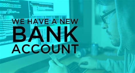 We have a new bank account | SDC CPAs, LLC.