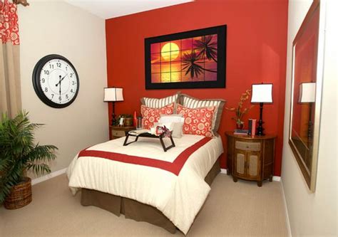 How To Decorate A Bedroom With Red Walls