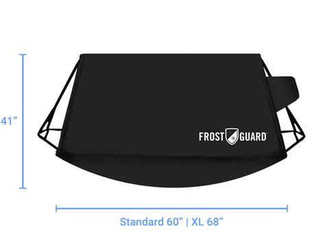 What sizes are your windshield covers? – FrostGuard