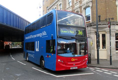 London Bus Routes | Route 36: New Cross Gate - Queen's Park