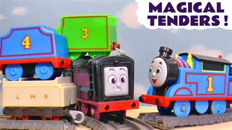 DIESEL Helps The All Engines Go Toy Trains With Magical Tenders - YouTube