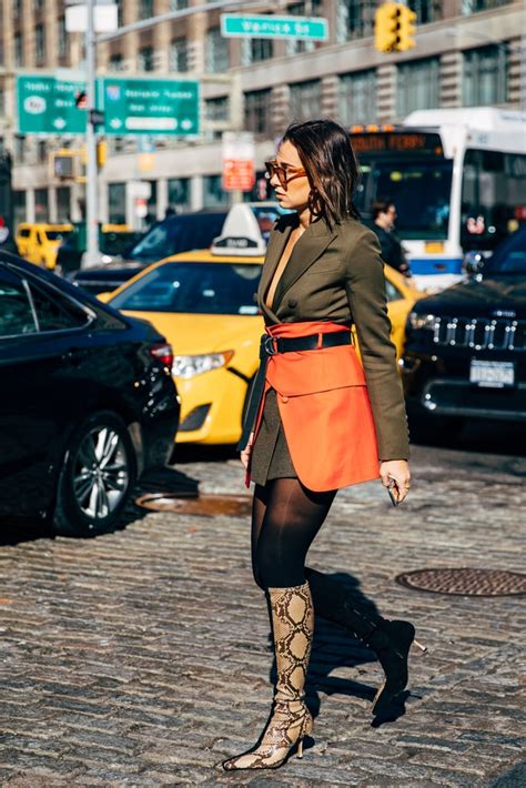 New York Fashion Week Day 3 | New York Fashion Week Street Style Fall 2019 | POPSUGAR Fashion ...