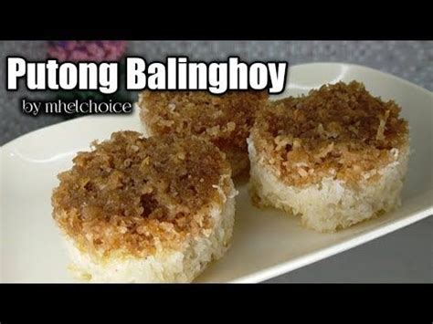 Putong Balinghoy by mhelchoice madiskarteng Nanay - YouTube in 2021 | Filipino food dessert ...