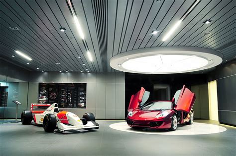 Luxurious McLaren Showroom in Hong Kong