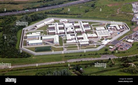 aerial view of HMP Holme House prison, Stockton on Tees, UK Stock Photo ...