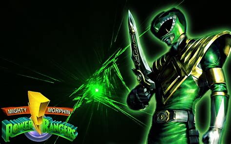 HD wallpaper: Power Rangers Green Ranger illustration, TV Show | Wallpaper Flare