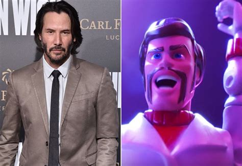 Keanu Reeves as Duke Caboom | Toy Story 4 Cast | POPSUGAR Entertainment ...