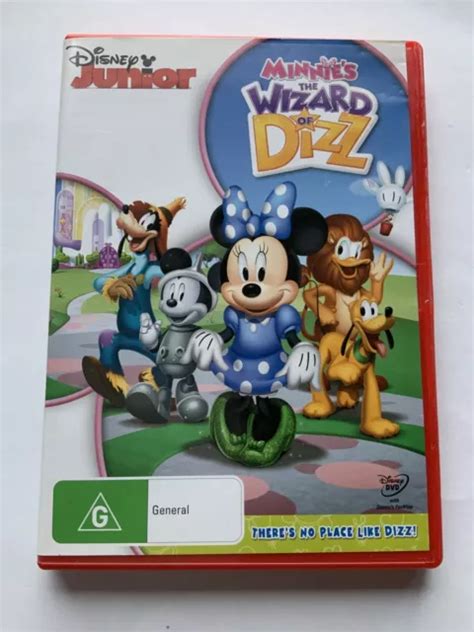 MICKEY MOUSE CLUBHOUSE MINNIE'S THE WIZARD OF DIZZ DVD R4 AUS in VGC $12.00 - PicClick AU