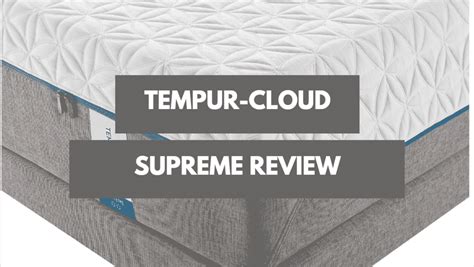 Tempur-Pedic Tempur-Cloud Supreme Mattress Review (2024)