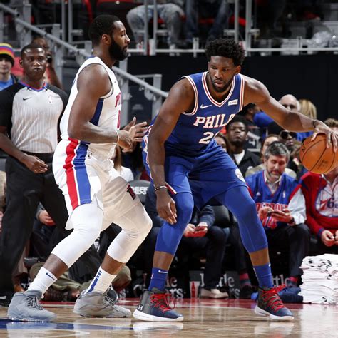 Joel Embiid on Andre Drummond Ejection: 'I Own a Lot of Real Estate in ...