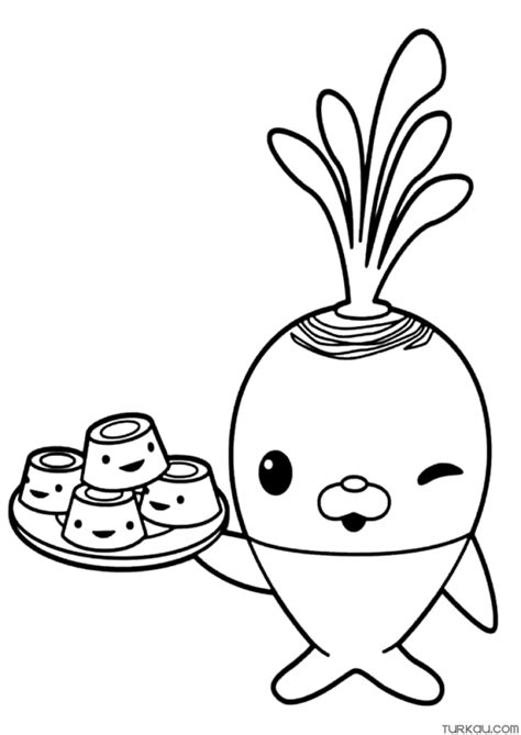 Octonauts Vegimals Barnacles Coloring Page » Turkau