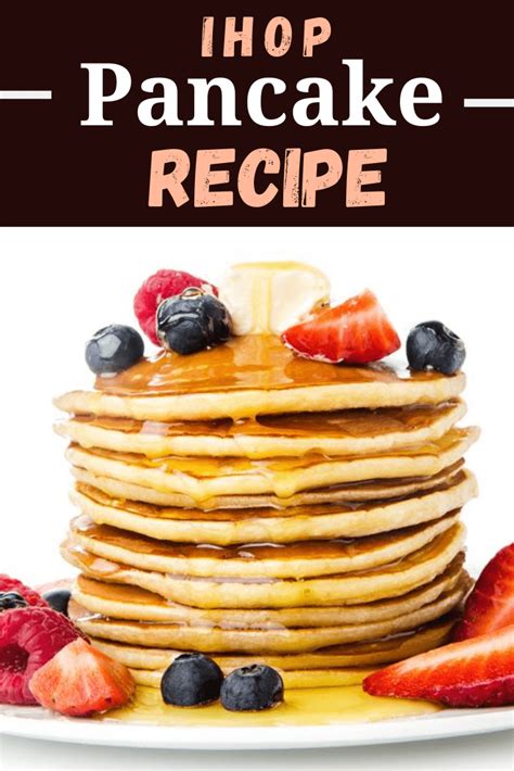 IHOP Pancake Recipe (Copycat) - Insanely Good