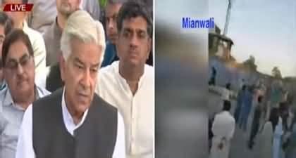 Khawaja Asif Apologies To Usman Dar and his family for misbehavior by ...