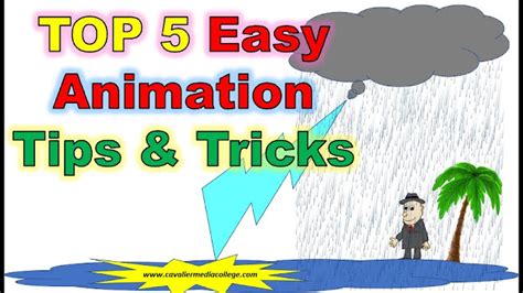 5 best animation tips & tricks - Cavalier Animation and Media College